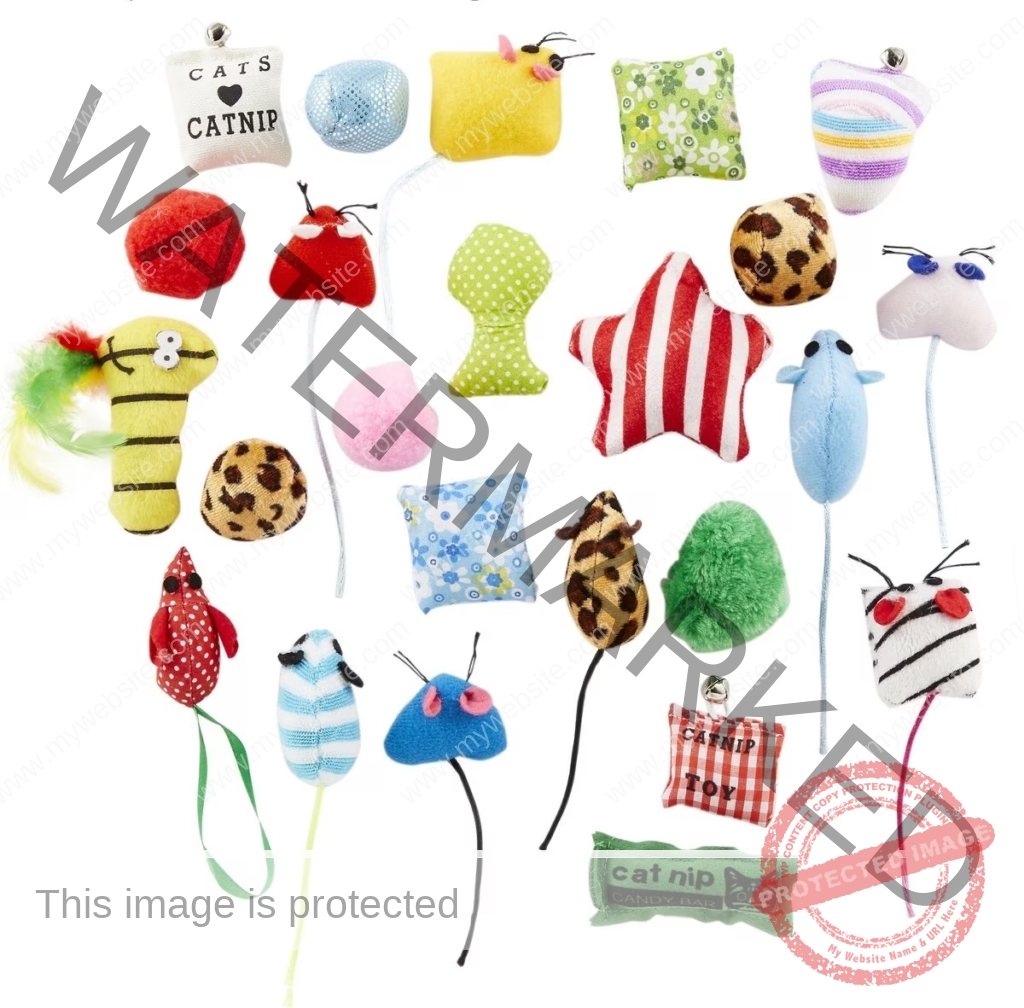 selection of catnip toys from Chewy's